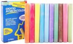 Giotto Robercolor Confezione da 10 gessetti rotondi colorati - Testati dermatologicamente - Compatti e resistenti - Colori assortiti - immagine 2