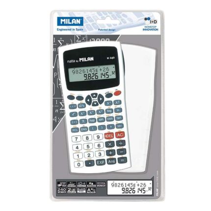 di cui 124 scientifiche - Custodia protettiva - Colore bianco/grigio/blu