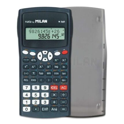 Milan M240 Calcolatrice scientifica 10+2 cifre - Display a 2 righe - 240 funzioni integrate