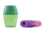 Maped Shaker Temperamatite a 1 foro con contenitore di grande capacità - Forma ergonomica - Colori assortiti