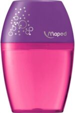 Maped Shaker Temperamatite a 1 foro con contenitore di grande capacità - Forma ergonomica - Colori assortiti - immagine 4