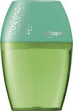 Maped Shaker Temperamatite a 1 foro con contenitore di grande capacità - Forma ergonomica - Colori assortiti - immagine 5