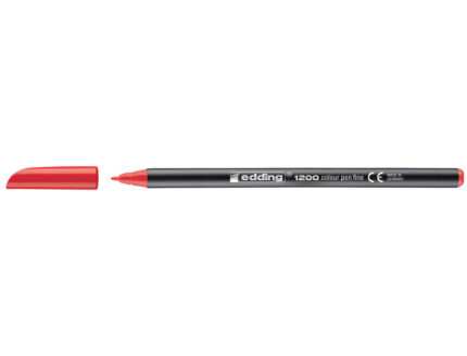 Edding 1200 Pennarello - Punta arrotondata - Tratto tra 0