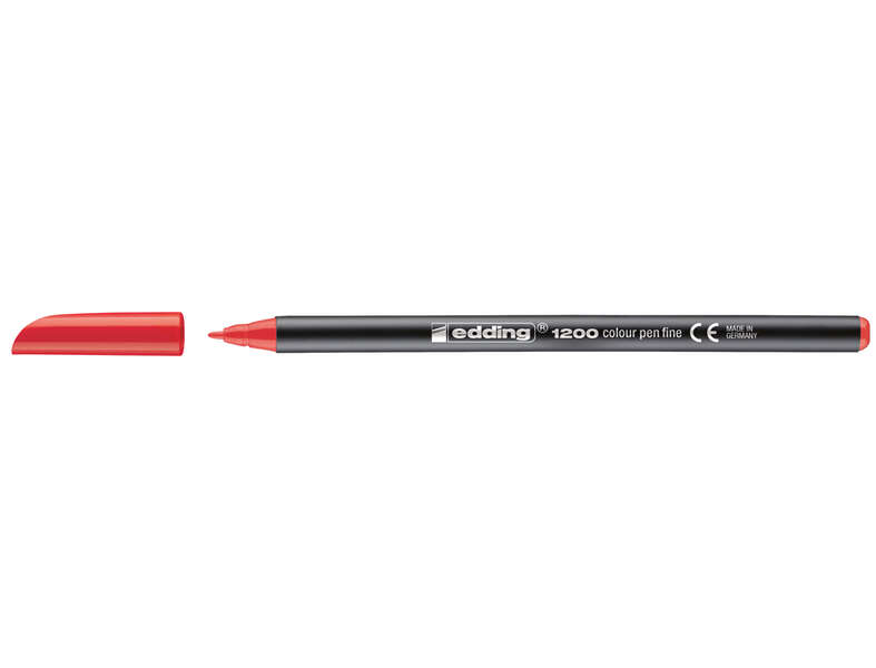 Edding 1200 Pennarello - Punta arrotondata - Tratto tra 0