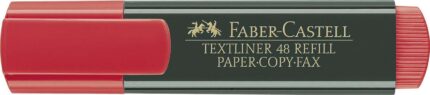 Faber-Castell Pennarello fluorescente Textliner 48 - Punta smussata - Tratto tra 1