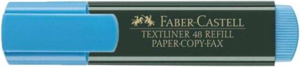Faber-Castell Pennarello fluorescente Textliner 48 - Punta smussata - Tratto tra 1