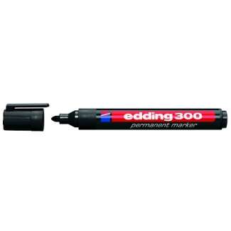 Edding 300 Pennarello indelebile - Punta tonda - Tratto tra 1