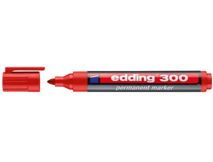 Edding 300 Pennarello permanente - Punta tonda - Tratto tra 1