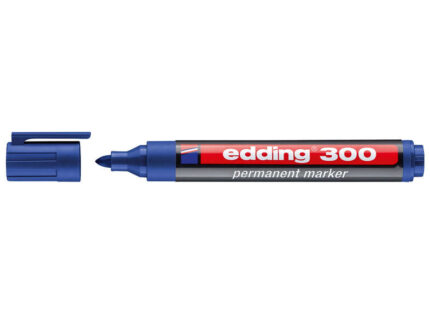 Edding 300 Pennarello permanente - Punta tonda - Tratto tra 1