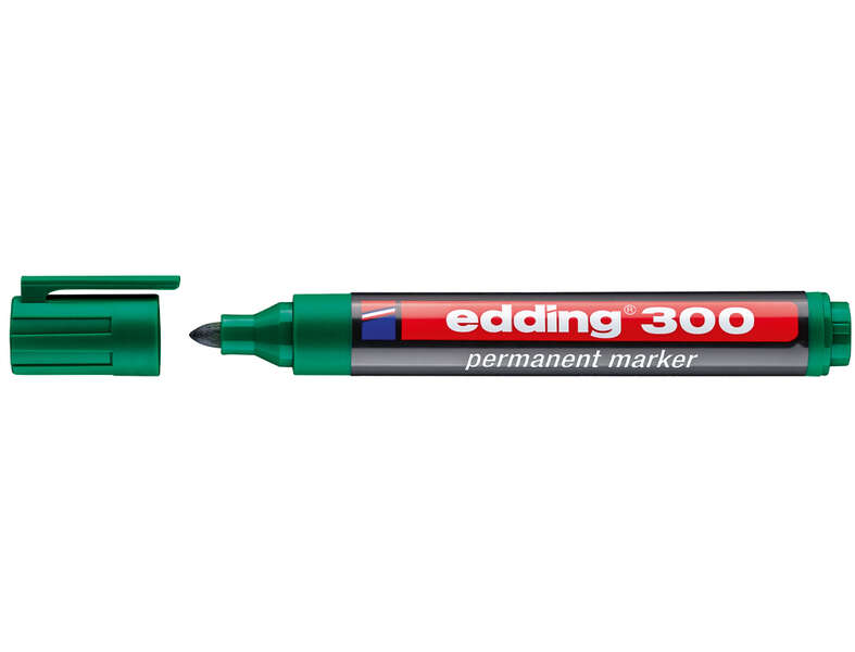 Edding 300 Pennarello permanente - Punta tonda - Tratto tra 1