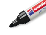 Edding 550 Pennarello indelebile - Punta tonda - Tratto tra 3 e 4 mm. - Ricaricabile - Asciugatura rapida - Colore nero - immagine 3