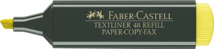Faber-Castell Pennarello fluorescente Textliner 48 - Punta smussata - Tratto tra 1