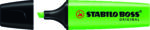Stabilo Boss 70 Pennarello fluorescente - Tratto da 2 a 5 mm - Ricaricabile - Inchiostro a base d'acqua - Colore verde fluorescente