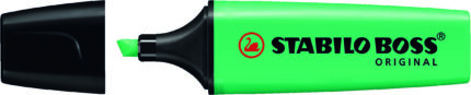 Stabilo Boss 70 Pennarello fluorescente - Tratto tra 2 e 5 mm - Ricaricabile - Inchiostro a base d'acqua - Colore turchese fluorescente