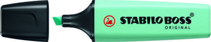 Stabilo Boss 70 Pastello Pennarello Fluorescente - Tratto tra 2 e 5 mm - Ricaricabile - Inchiostro a base d'acqua - Colore Tocco Turchese