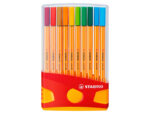 4 mm - Inchiostro a base d'acqua - Adatto per righelli e modelli - Colori assortiti