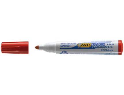 Bic Velleda 1701 ECOlutions Pennarelli per lavagna - Punta arrotondata - Tratto da 1