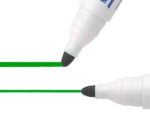 Bic Velleda 1701 ECOlutions Pennarelli per lavagna - Punta tonda - Tratto da 1,5 mm - Inchiostro a base alcolica - Ecologico - Cancellazione ottimale - Colore verde - immagine 4