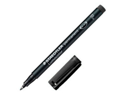 Staedtler Lumocolor 318 Pennarello permanente - Punta fine rotonda - Tratto 0