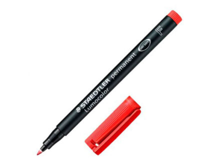 Staedtler Lumocolor 318 Pennarello permanente - Punta fine rotonda - Tratto 0