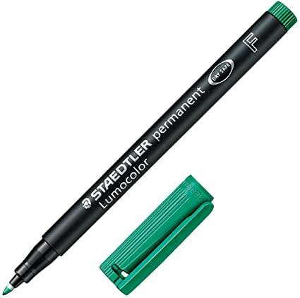Staedtler Lumocolor 318 Pennarello indelebile - Punta fine arrotondata - Tratto 0