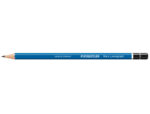 Staedtler Mars Lumograph 100 Matita di grafite esagonale - Miniera B ultra resistente da 2 mm - Legno proveniente da foreste sostenibili - Confezione da 12 pezzi
