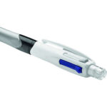 Bic 4 Colours 3+1 Penna a sfera e portamine retrattile - Punta media da 1 mm - Miniera HB 0,7 mm - Corpo largo con impugnatura - Gomma - 3 colori + portamine - immagine 3