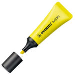 Stabilo Neon 72 Pennarello fluorescente - Tratto da 2 a 5 mm - Inchiostro a base d'acqua - Corpo a forma di tubo - Colore giallo - immagine 3