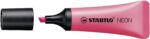 Stabilo Neon 72 Pennarello fluorescente - Tratto da 2 a 5 mm - Inchiostro a base d'acqua - Corpo a forma di tubo - Colore rosa - immagine 2