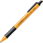 Stabilo Pointball Penna a sfera retrattile - Punta da 1 mm - Inchiostro a base di olio - Ricaricabile - 79% di plastica riciclata - Impugnatura antiscivolo - Colore nero - immagine 2