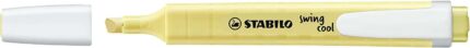 Stabilo Swing Cool Pastel Pennarello fluorescente - Corpo piatto - Punta smussata - Tratto tra 1 e 4 mm - Inchiostro a base d'acqua - Colore Giallo Cremoso