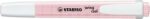 Stabilo Swing Cool Pastel Pennarello fluorescente - Corpo piatto - Punta smussata - Tratto tra 1 e 4 mm - Inchiostro a base d'acqua - Colore rosa cipria - immagine 3