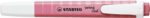 Stabilo Swing Cool Pastel Pennarello fluorescente - Corpo piatto - Punta smussata - Tratto tra 1 e 4 mm - Inchiostro a base d'acqua - Colore rosa ciliegio in fiore