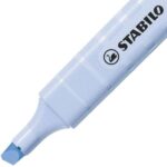 Stabilo Swing Cool Pastel Confezione da 4 pennarelli fluorescenti - Corpo piatto - Punta smussata - Tratto tra 1 e 4 mm - Inchiostro a base d'acqua - Colori assortiti - immagine 3