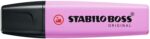 Stabilo Boss 70 Pastel Pennarello fluorescente - Tratto tra 2 e 5 mm - Ricaricabile - Inchiostro a base d'acqua - Colore Fucsia ghiacciato