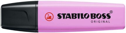 Stabilo Boss 70 Pastel Pennarello fluorescente - Tratto tra 2 e 5 mm - Ricaricabile - Inchiostro a base d'acqua - Colore Fucsia ghiacciato