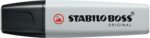 Stabilo Boss 70 Pastello Pennarello fluorescente - Tratto tra 2 e 5 mm - Ricaricabile - Inchiostro a base d'acqua - Colore Grigio Polveroso