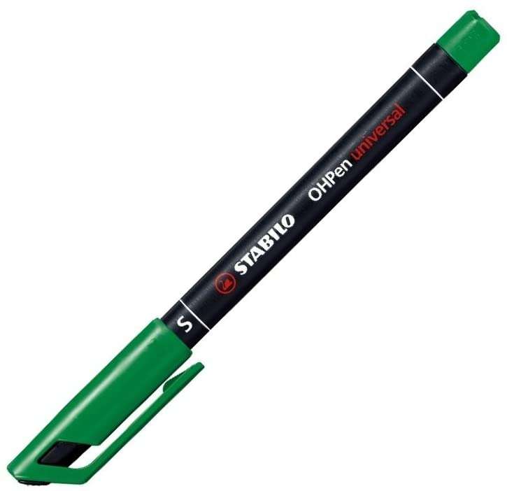 Stabilo OHPen Pennarello permanente - Punta super sottile - Tratto da 0