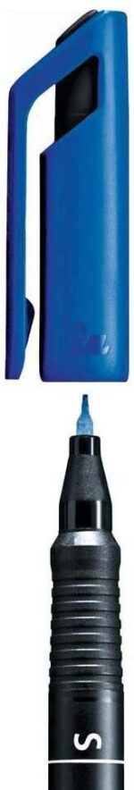 4 mm - Impugnatura antiscivolo - Tappo ventilato - Colore blu