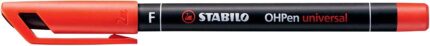 Stabilo OHPen Pennarello permanente - Punta fine - Tratto da 0