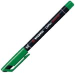 Stabilo OHPen Pennarello indelebile - Punta media - Tratto da 1 mm - Impugnatura antiscivolo - Cappuccio ventilato - Colore verde