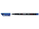 Stabilo OHPen Pennarello permanente - Punta media - Tratto da 1 mm - Impugnatura antiscivolo - Tappo ventilato - Colore blu - immagine 2