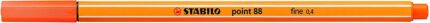Stabilo Point 88 Pennarello a punta fine in fibra - Tratto da 0