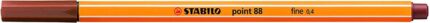 Stabilo Point 88 Pennarello a punta fine in fibra - Tratto da 0