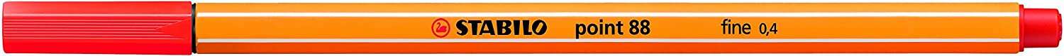 Stabilo Point 88 Pennarello a punta fine in fibra - Tratto da 0