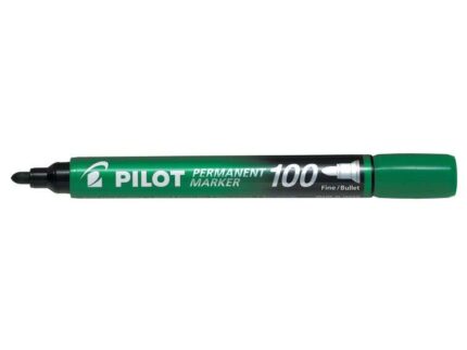Pennarello indelebile Pilot 100 - Punta fine a sfera da 4