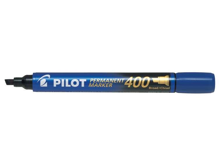 Pennarello indelebile Pilot 400 - Punta smussata 4 Pennarello indelebile Pilot 400 - Punta smussata 4