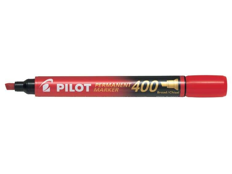 Pennarello indelebile Pilot 400 - Punta smussata 4