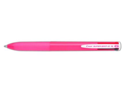 Pilot Penna a sfera retrattile Super Grip G4 - 4 colori - Punta 1