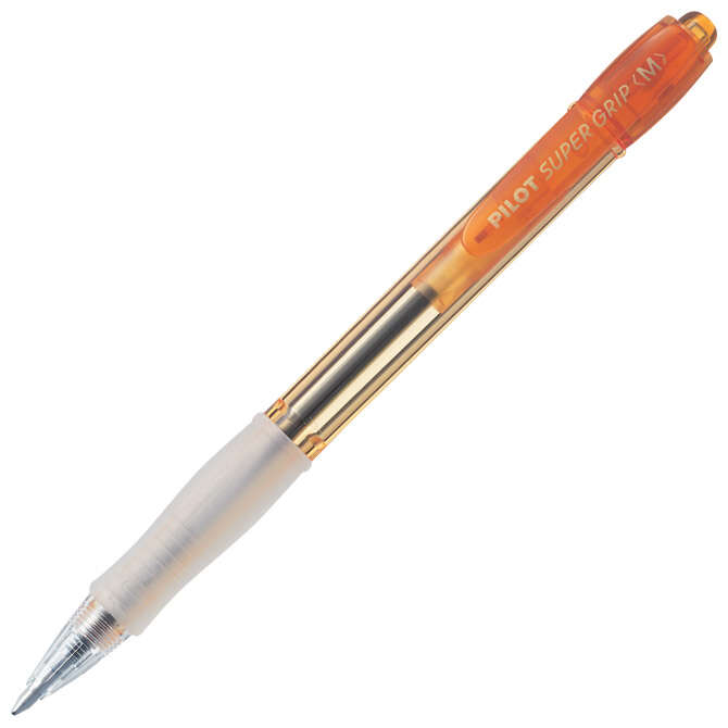 Pilot Penna a sfera retrattile Super Grip Neon Colour - Ricaricabile - Punta 1